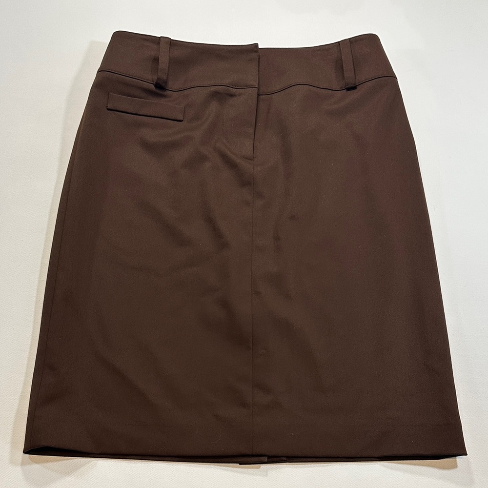 Talbots Collection Classic Brown Women’s Skirt with Stretch Size 6